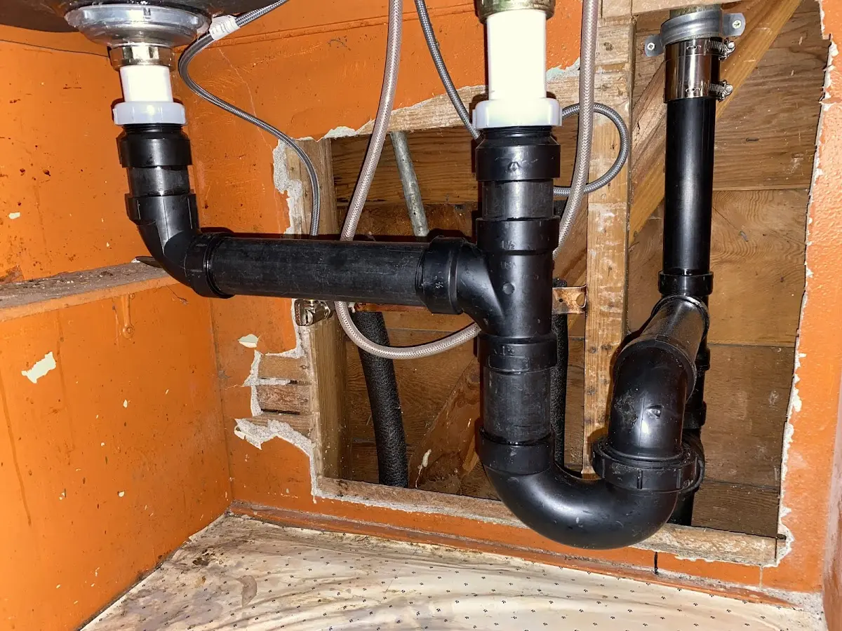 Professional Garbage Disposal Repair equipment and tools on the job in Glenview